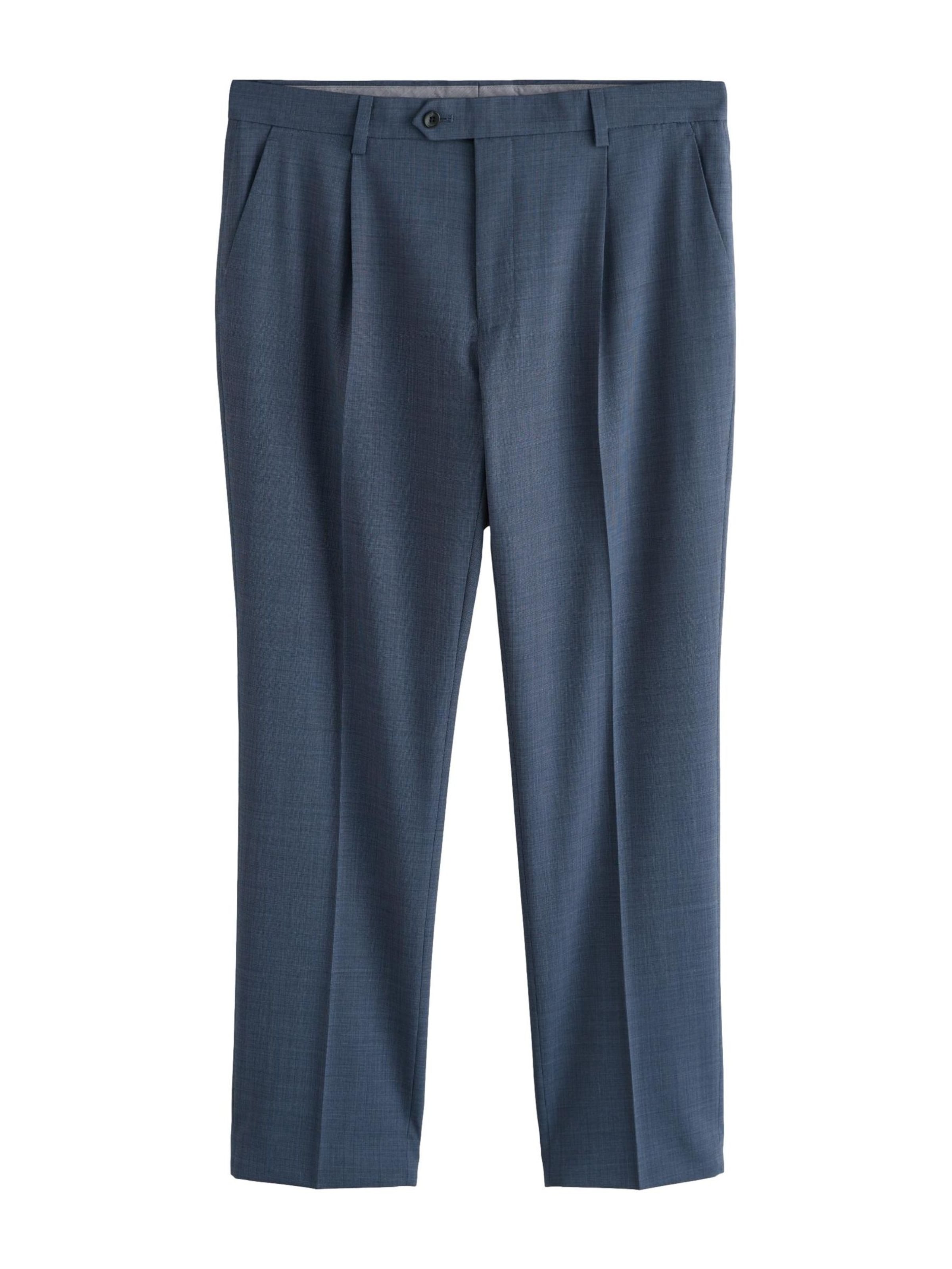 Next Slimfit Pantalon 'N. Premium' in Blauw: voorkant