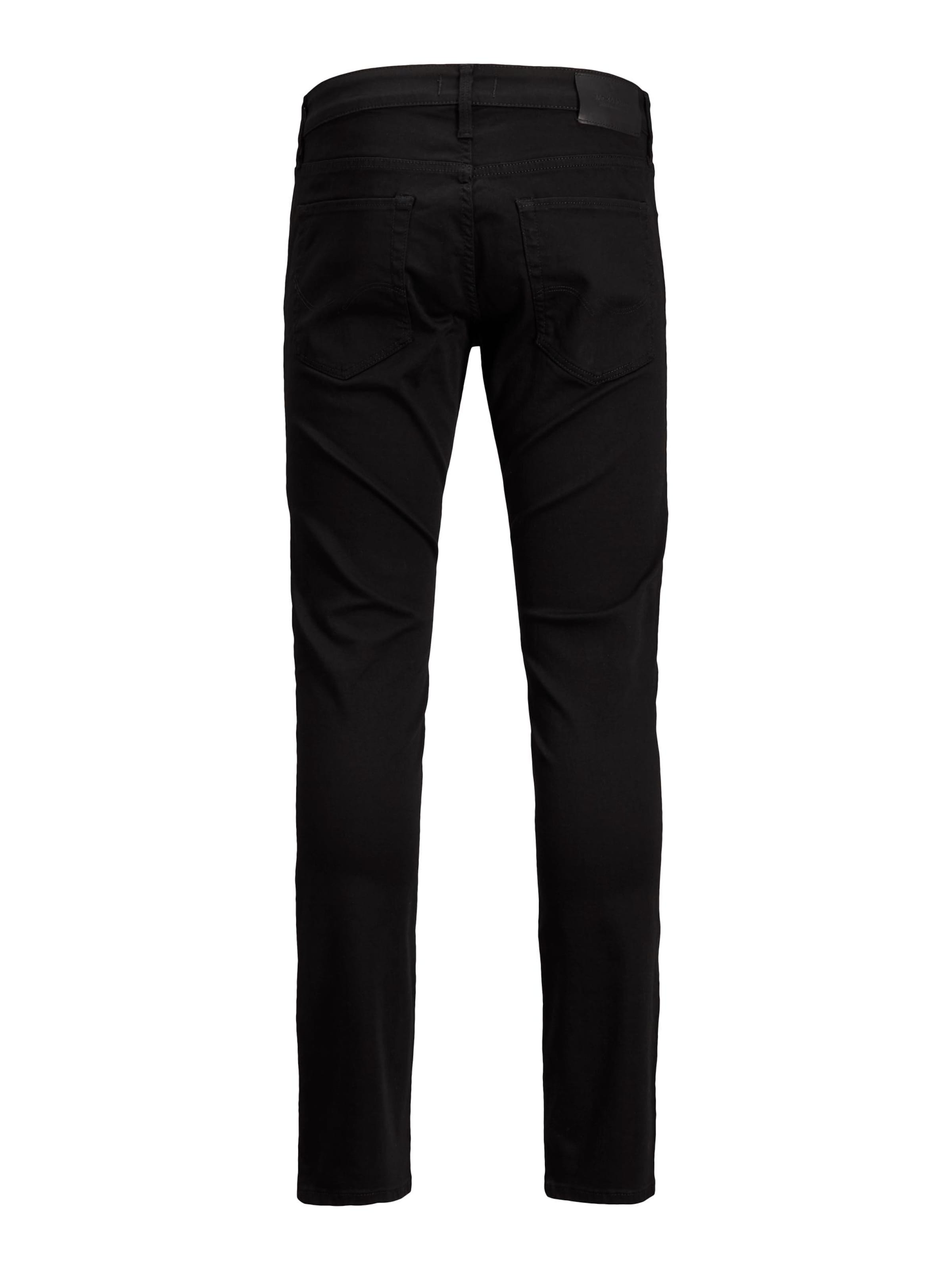JACK & JONES Slimfit Jeans 'GLENN' i sort