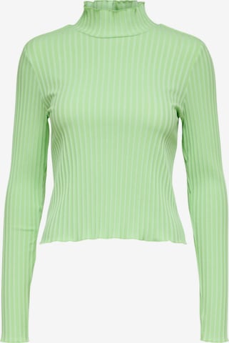 SELECTED FEMME - Camisa 'Wilma' em verde: frente