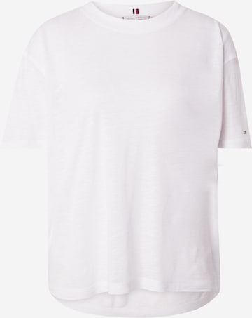 T-shirt TOMMY HILFIGER en blanc : devant