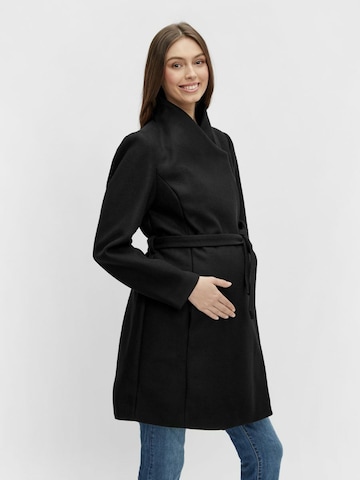 MAMALICIOUS Between-seasons coat 'Roxy' in Black