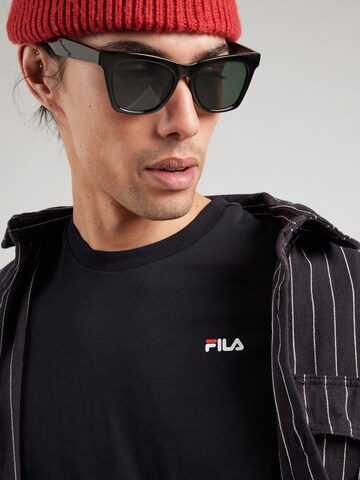 FILA Футболка 'LAAS regular tee' в Черный