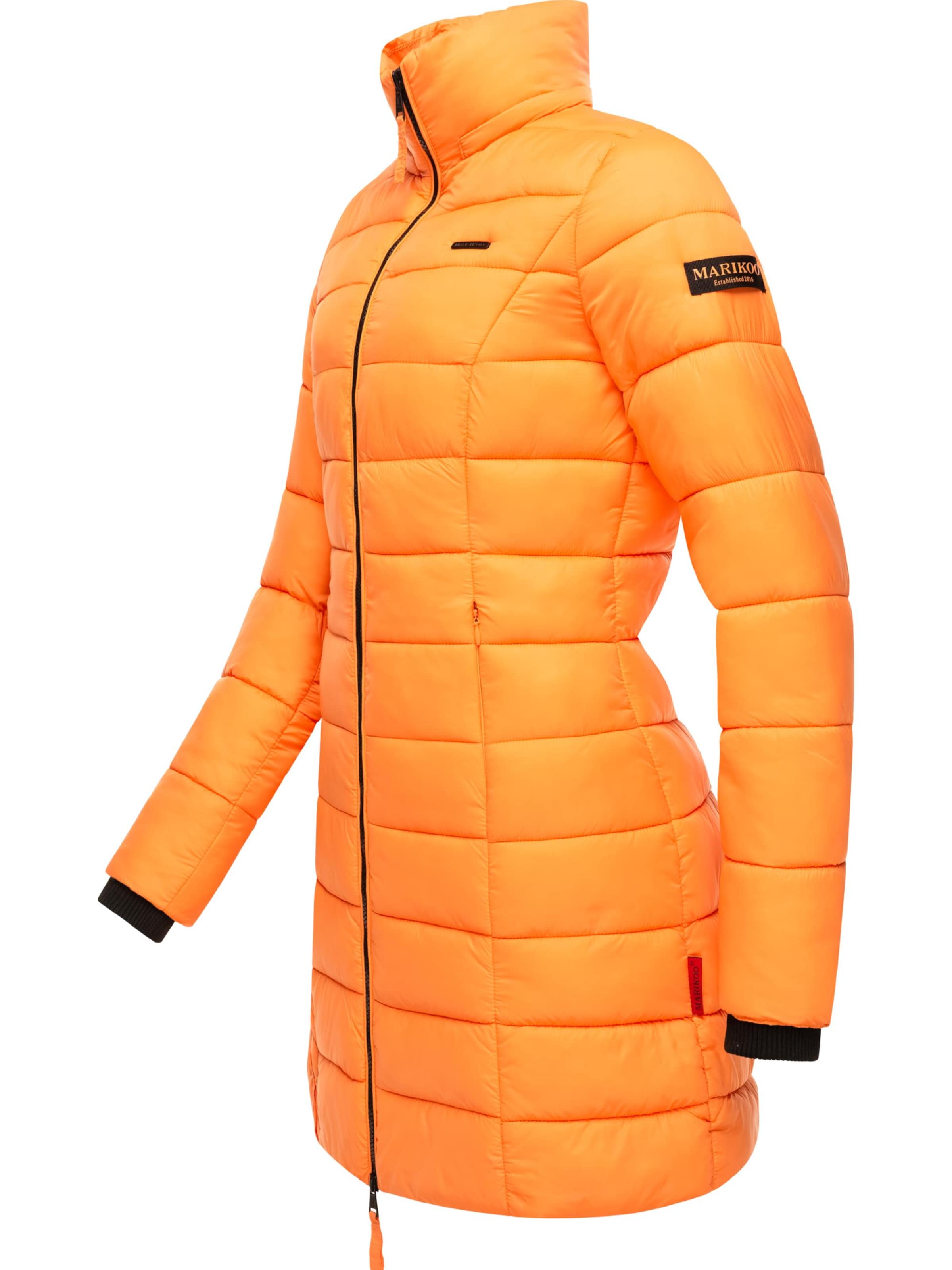 MARIKOO - Sobretudo de inverno 'Abendsternchen' em laranja