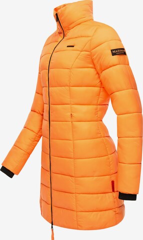 MARIKOO Płaszcz zimowy 'Abendsternchen' w kolorze pomarańczowy
