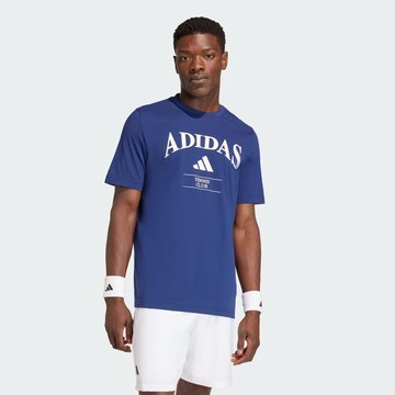 ADIDAS PERFORMANCE Functioneel shirt 'Heritage' in Blauw: voorkant