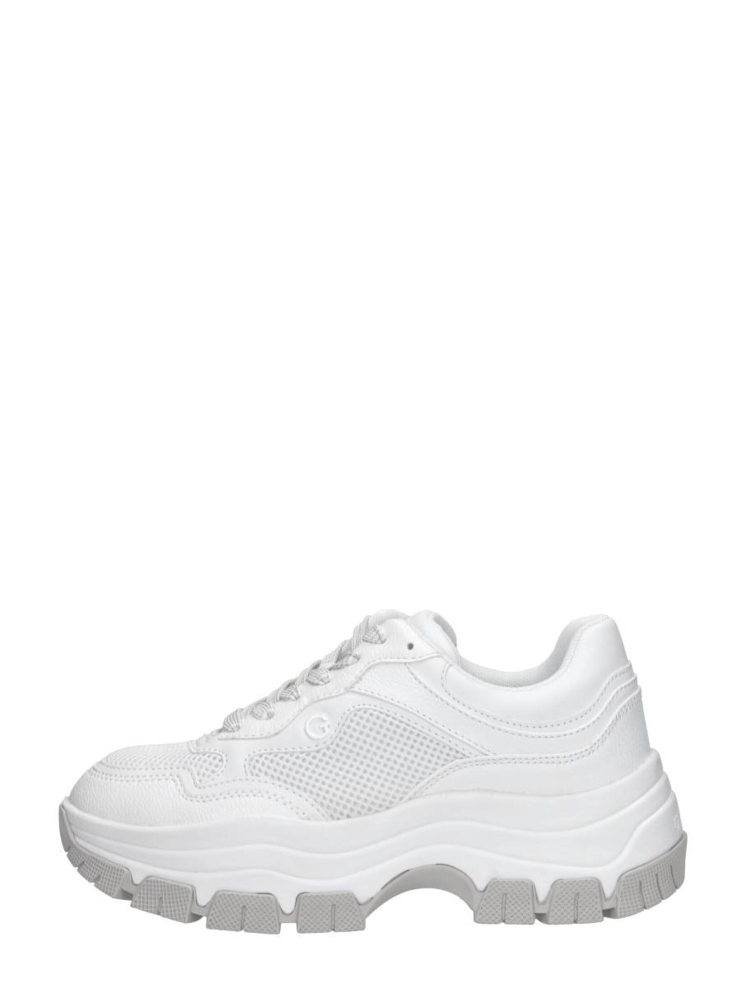 GUESS Sneakers laag 'Brecky' in Wit: voorkant