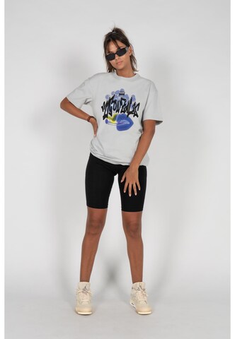 MJ Gonzales Shirt 'Kiss x Heavy' in Grau