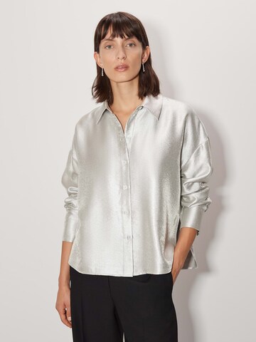 Someday Blouse 'Zanis' in Silver: front
