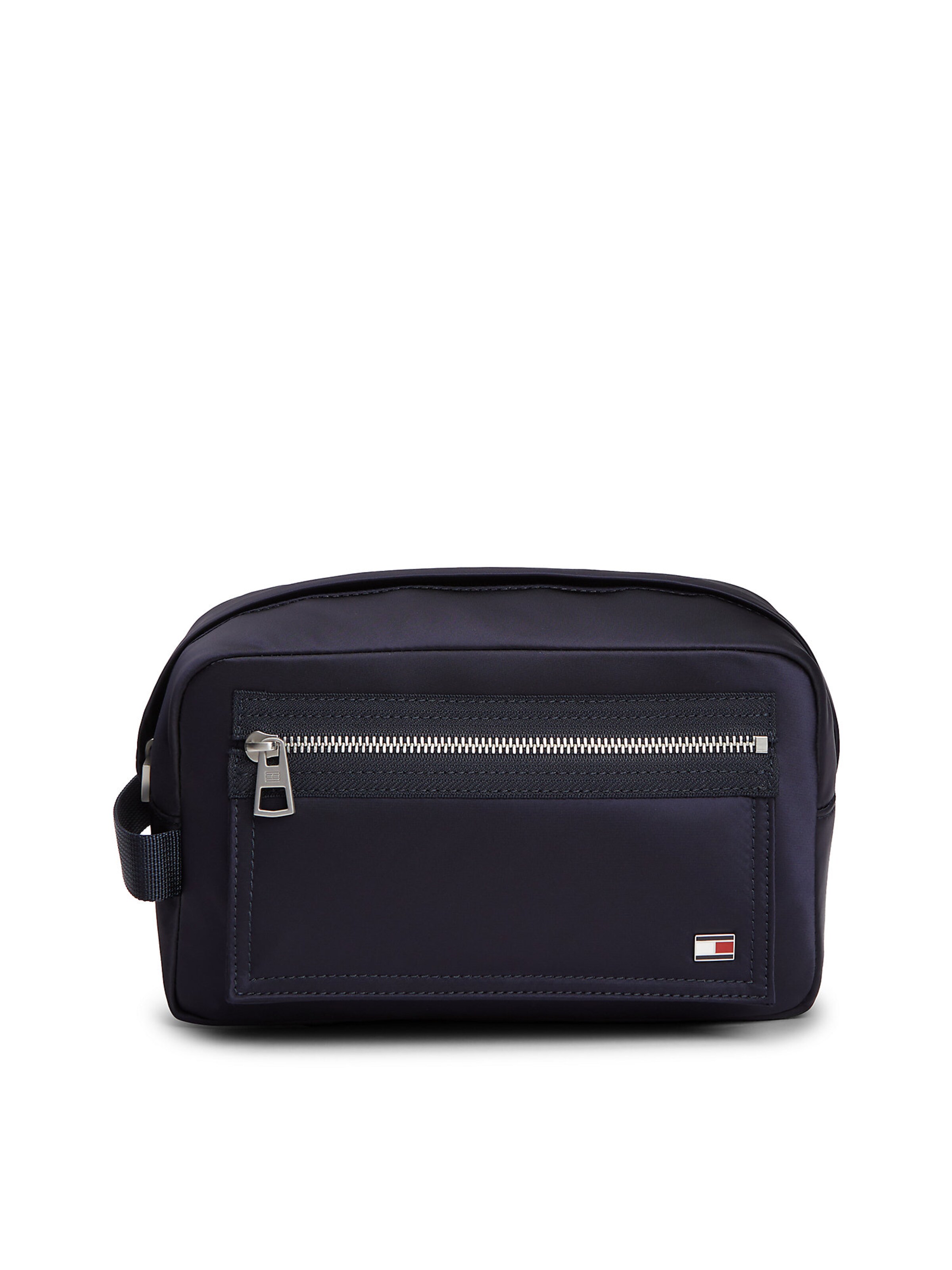 Trousses de toilette 'Enamel Flag Travel' TOMMY HILFIGER en bleu : devant