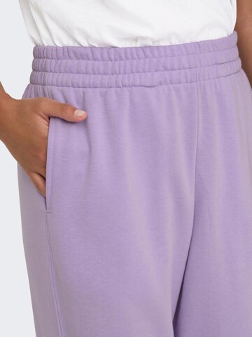 ONLY Zúžený Kalhoty 'Diana' – fialová