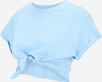 Vero Moda Maternity - Camisa 'PANNA' em azul: frente