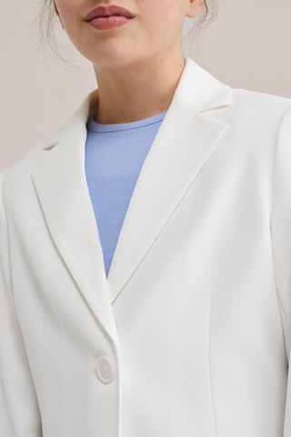 WE Fashion Блейзер в Белый