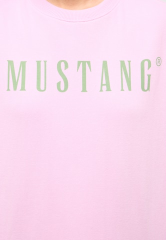 MUSTANG Sweatshirt in Pink