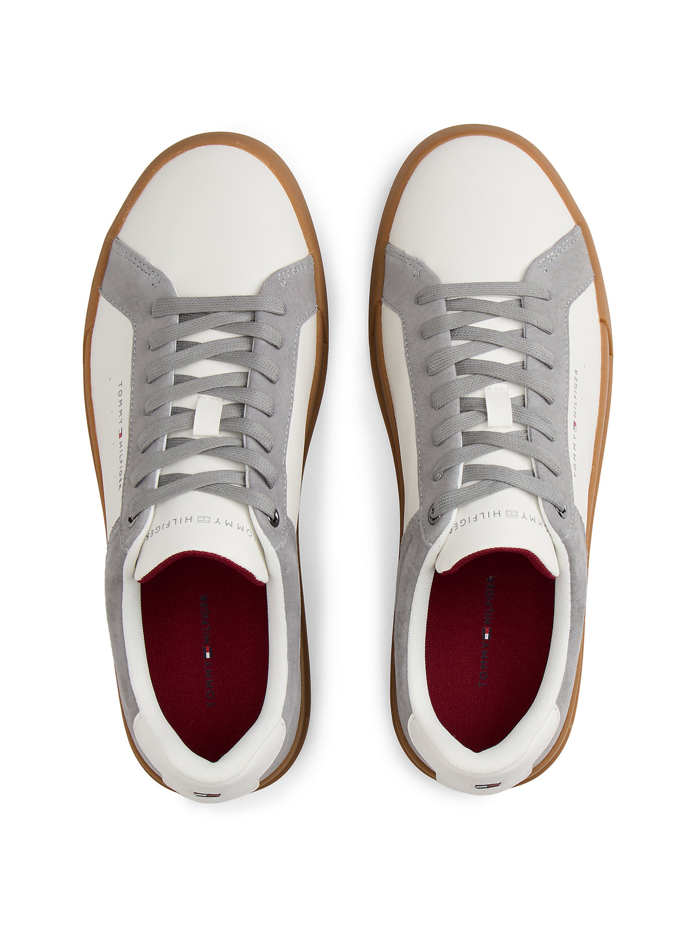 Baskets basses TOMMY HILFIGER en gris