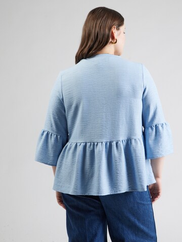 Chemisier 'VMCMelony' Vero Moda Curve en bleu