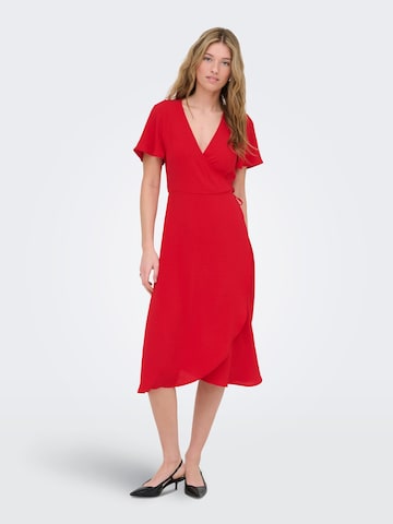 Abito 'ONLLuca' di ONLY in rosso: frontale