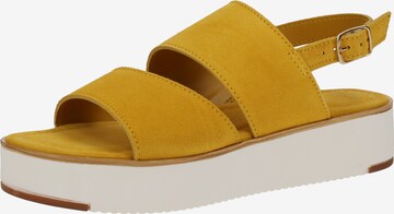 MARCO TOZZI Strap Sandals in Yellow: front
