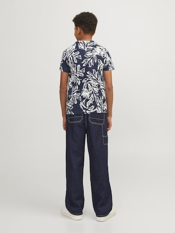 Jack & Jones Junior - Camiseta 'Lafayette' en azul