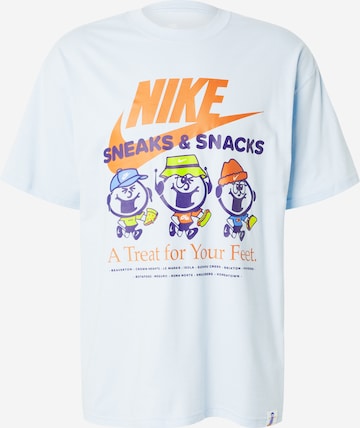 Tricou 'M90' de la Nike Sportswear pe albastru: față