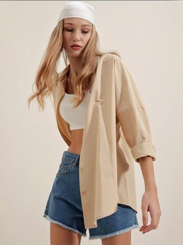 Chemisier Bigdart en beige