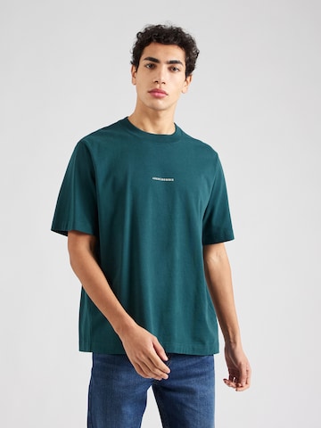 T-Shirt Abercrombie & Fitch en vert : devant