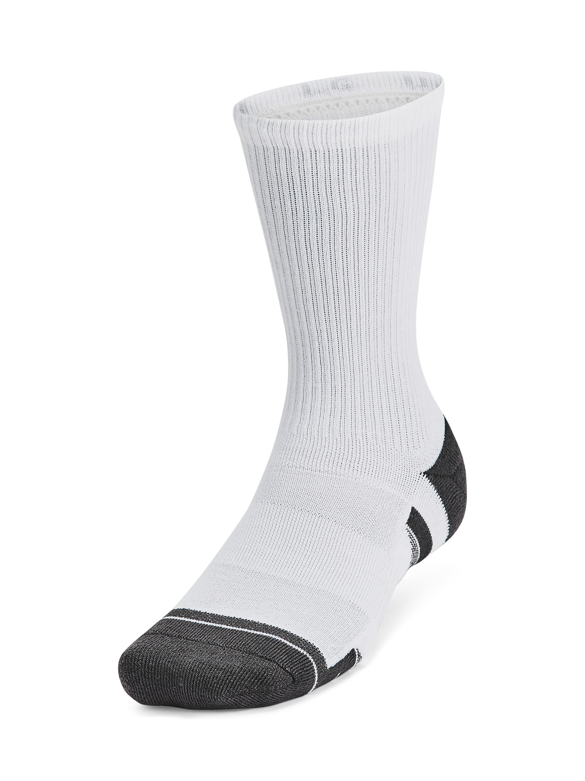 UNDER ARMOUR Athletic Socks in White