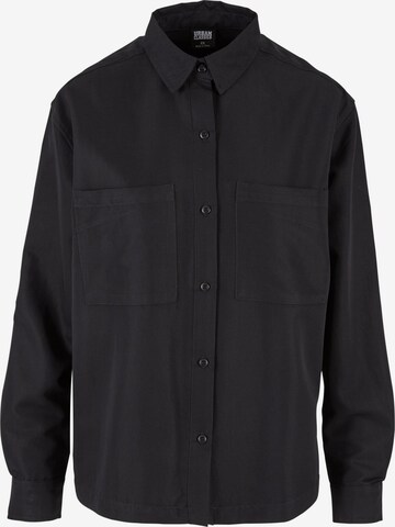 Urban Classics Bluse in Schwarz: predná strana