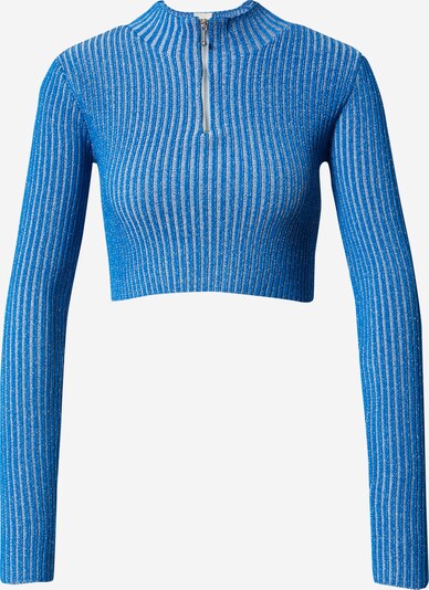 LeGer by Lena Gercke Pullover 'Halvar' em bege mosqueado / azul céu, Vista do produto