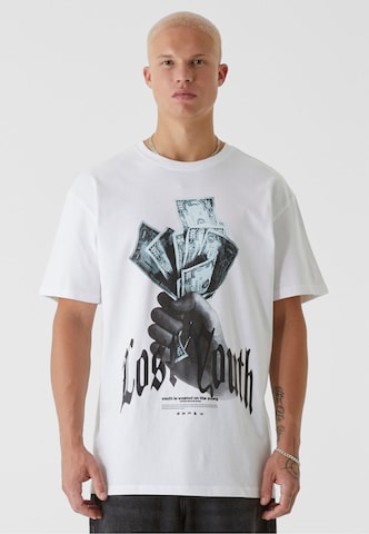 Lost Youth T-shirt i vit: framsida