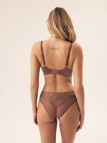 Classico Reggiseno 'Influensa' di ESOTIQ in marrone