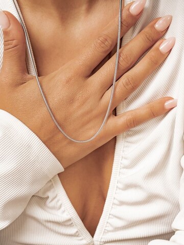 Hey Happiness - Cadena 'Serpent Glow' en plata