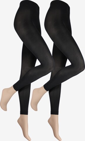 Esda Fine Tights in Black: front