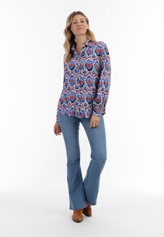 usha FESTIVAL Bluse in Blau