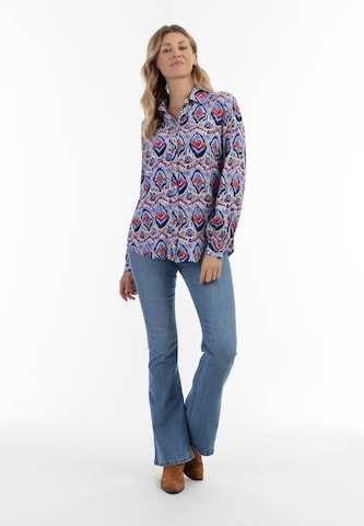 usha FESTIVAL Bluse in Blau