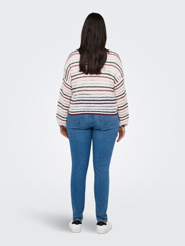Pull-over ONLY Carmakoma en blanc
