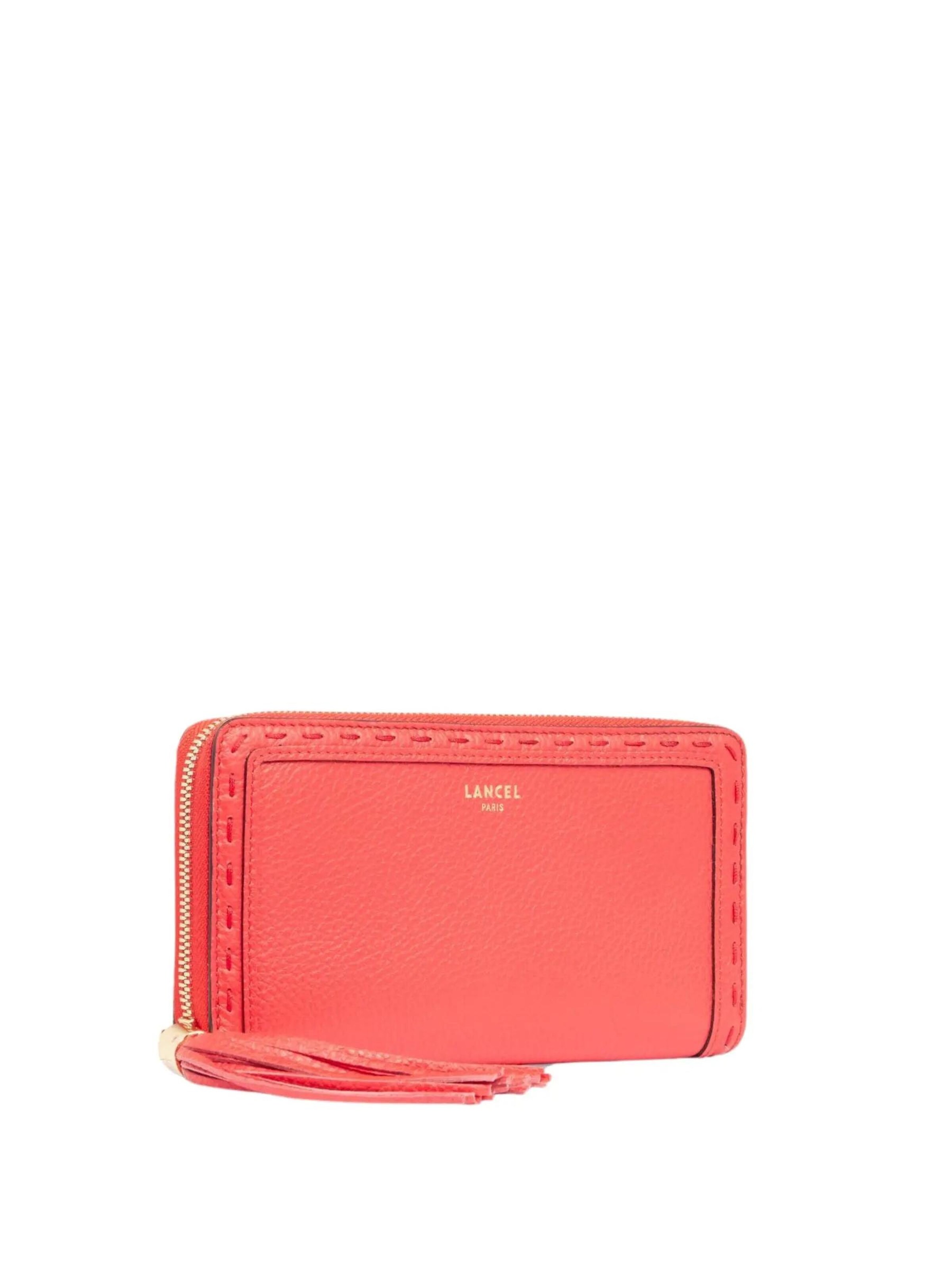 Lancel Wallet '1Er Flirt' in Red
