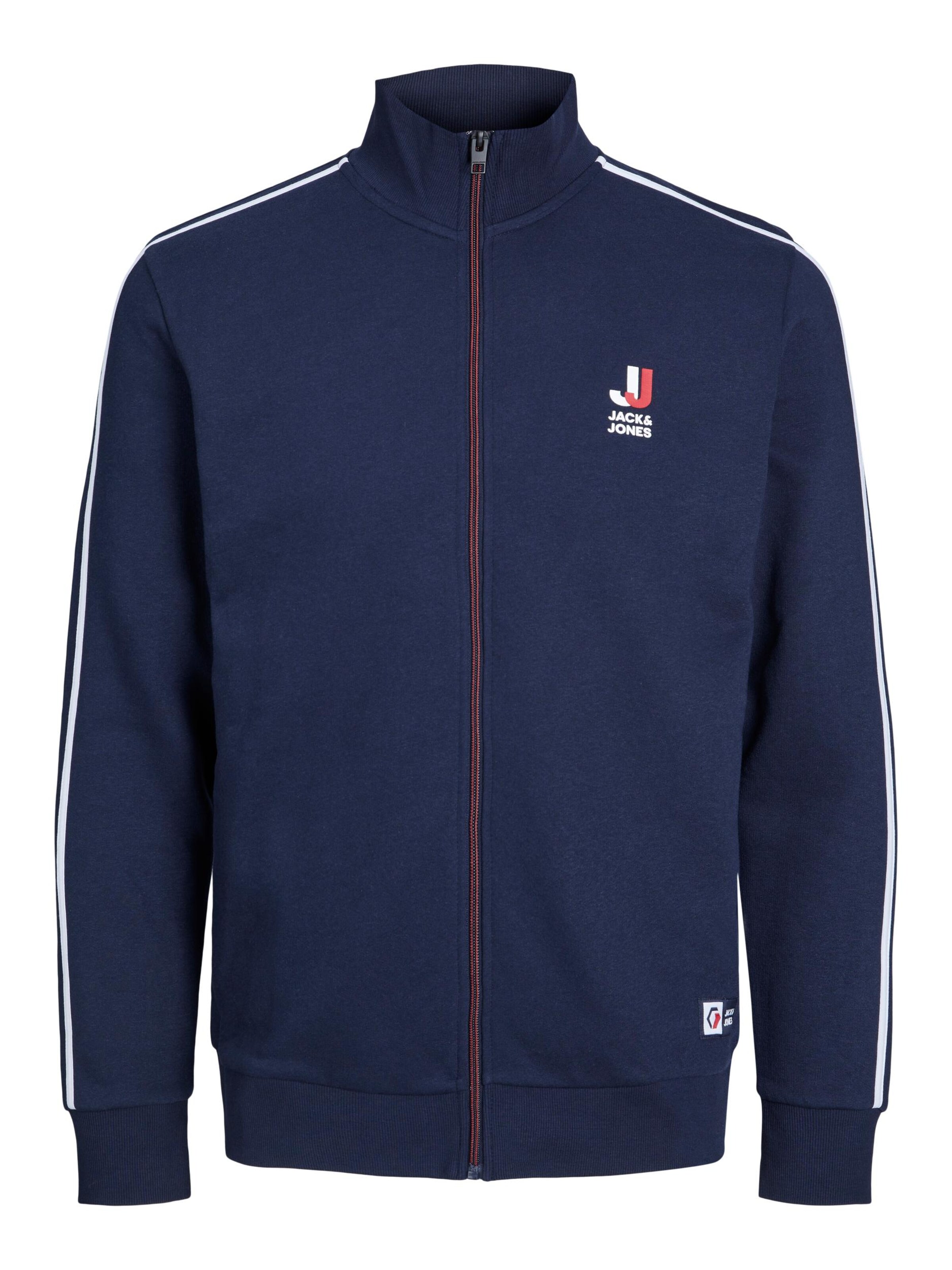 Männer Sweat JACK & JONES Sweatjacke 'LOGAN' in Navy - YQ10708 Männer Sweat JACK & JONES Sweatjacke 'LOGAN' in Navy - YQ10708