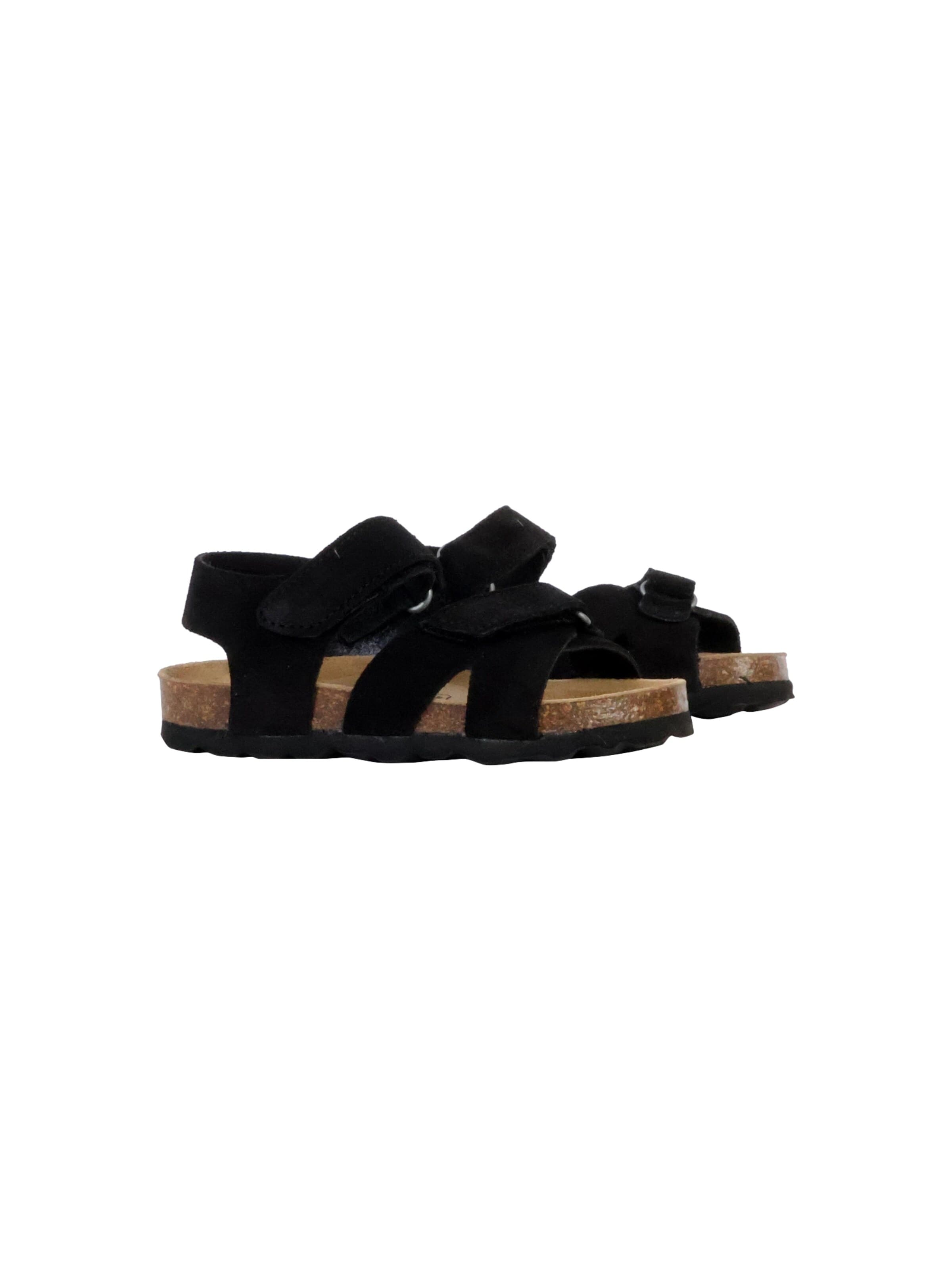 Chaussure basse 'Orion Scratch Leder-Pantoletten für Kinder' The Divine Factory en noir