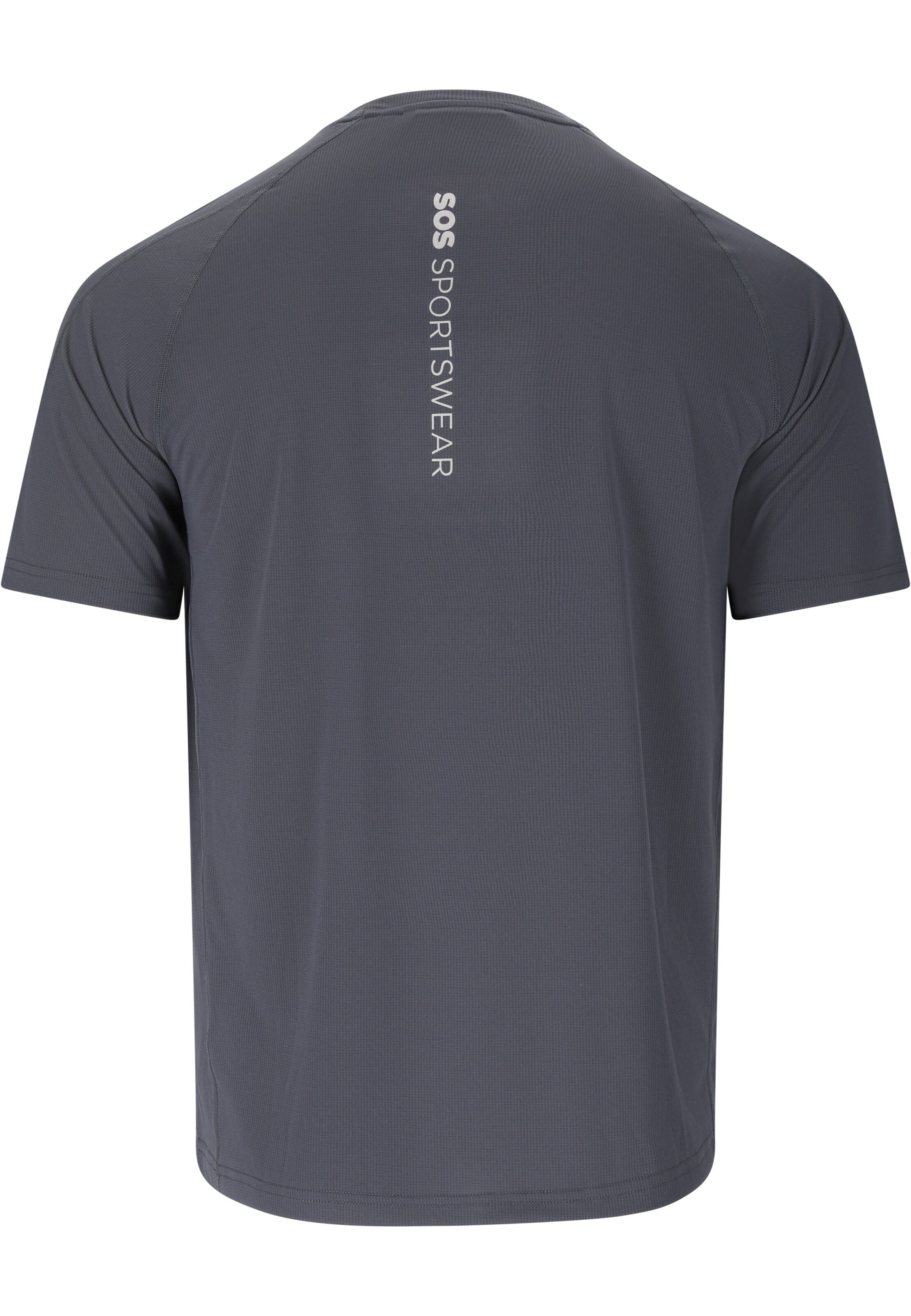 SOS Functioneel shirt 'Pillar' in Grijs