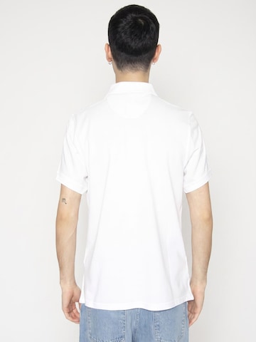 T-Shirt 'Lightweight Sposrt Polo Shirt White' Barbour en blanc