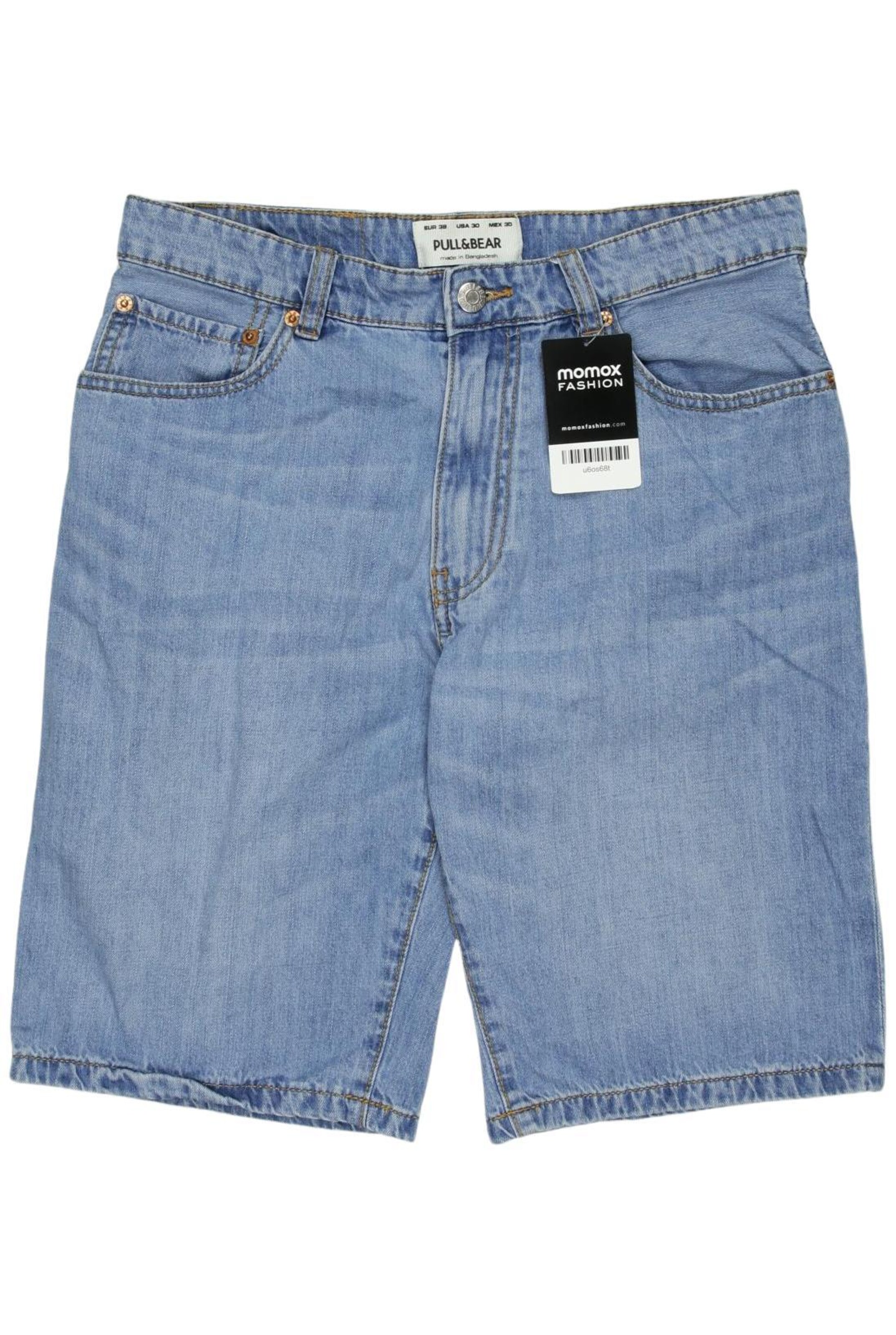 Pull&Bear Shorts in 30 in Blue: front