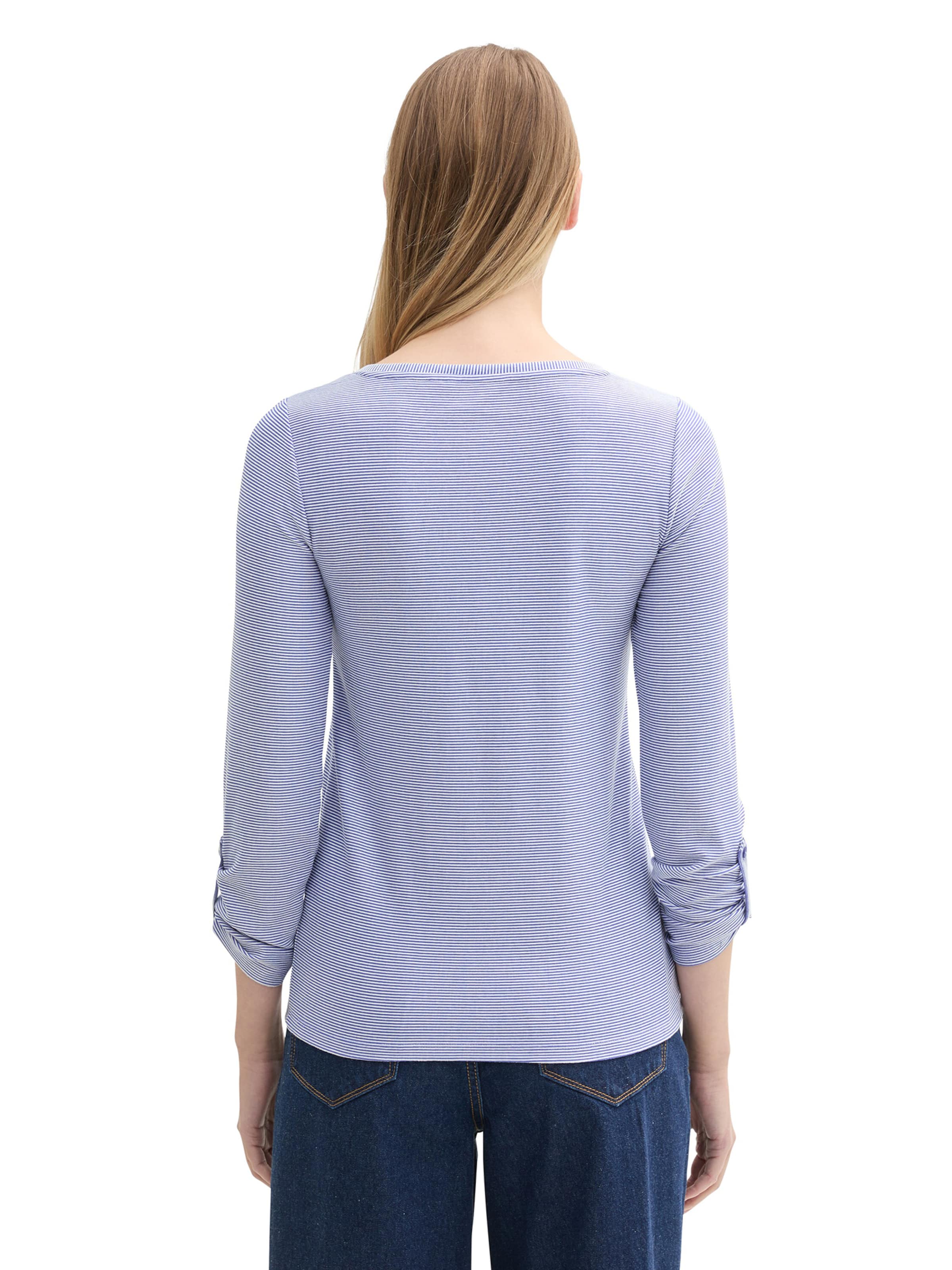 TOM TAILOR T-shirt i blå