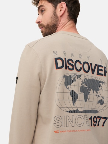 Sweat-shirt CAMEL ACTIVE en beige