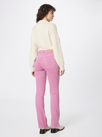 Slimfit Jeans de la Gina Tricot pe roz