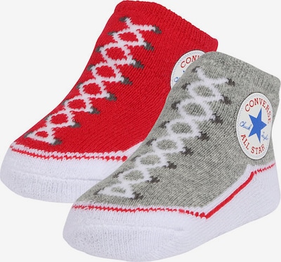 Kojinės 'Chuck Taylor' iš CONVERSE, spalva – pilka / mišrios spalvos / raudona, Prekių apžvalga