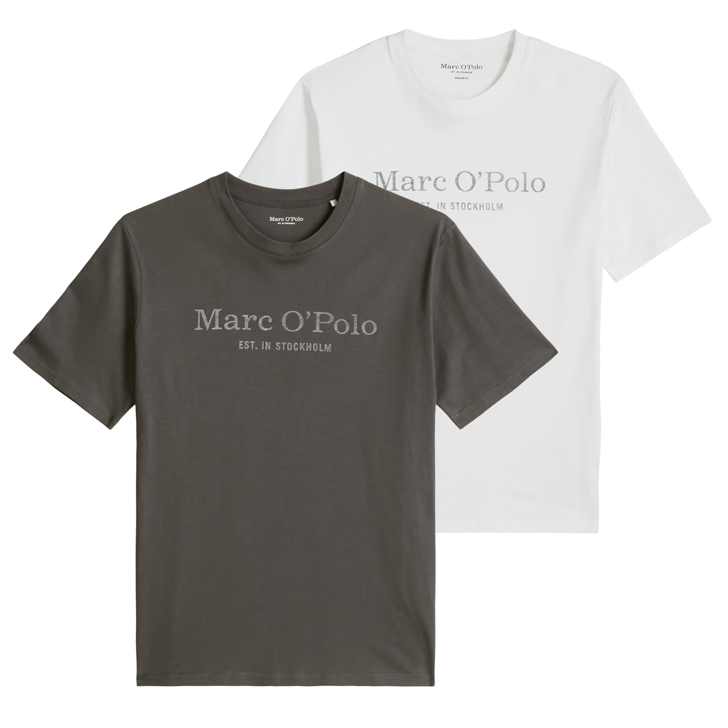 Marc O'Polo - Camiseta en gris: frente