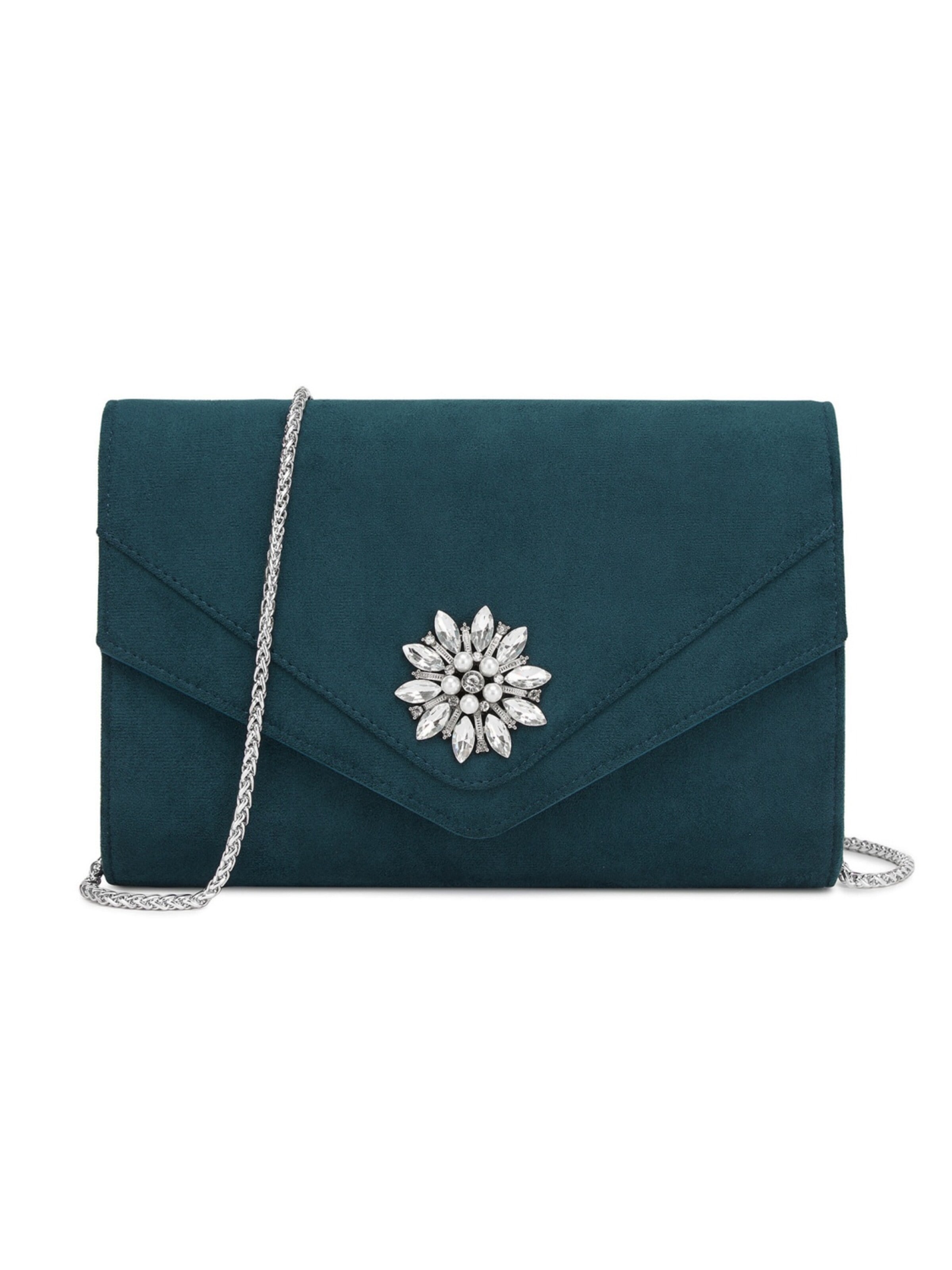 Miss Lulu Clutch‌‌‌‌‌‌ in Blau: Vorderseite