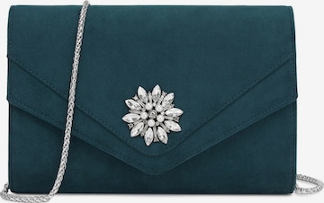 Miss Lulu Clutch in Blau: Vorderseite