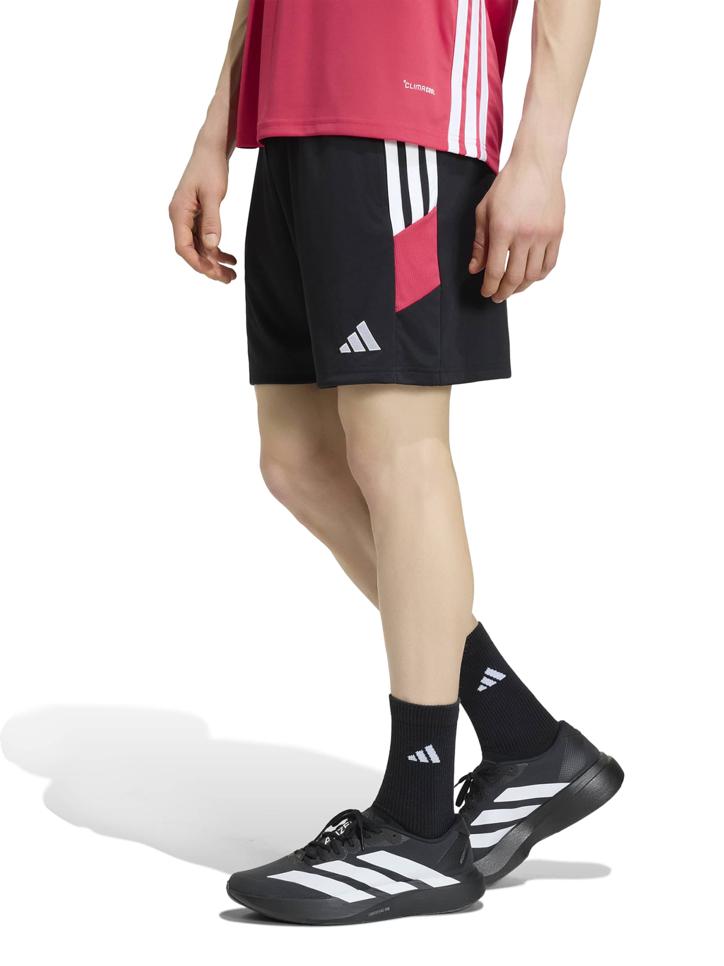 Regular Pantalon de sport 'TIRO ES' ADIDAS PERFORMANCE en noir : devant
