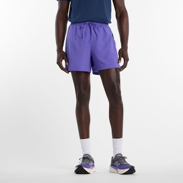 new balance Sportshorts 'Fast Days 5є in Lila: Vorderseite